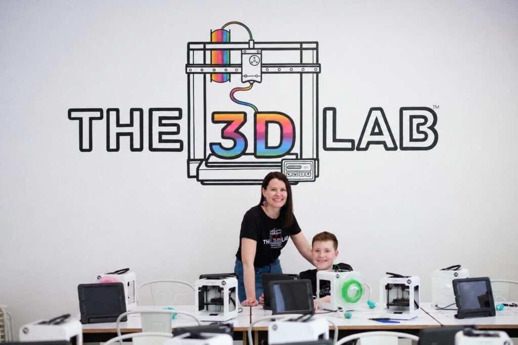 3d Lab wall logo