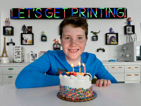 birthday party at 3d Lab